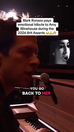 Mark Ronson's Emotional Tribute to Amy Winehouse at 2026 BRIT Awards