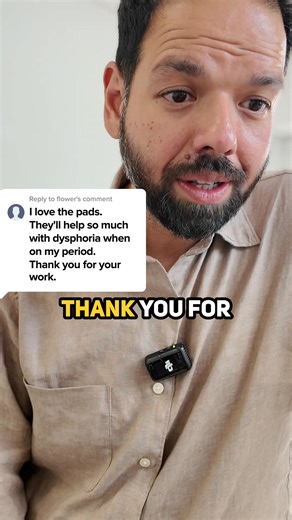 Mo shares why understanding dysphoria isn’t hard. Especially when you’ve lived with body shame too. Pads shouldn’t just absorb, they should affirm.❤️ #genderdisphoria #genderdisphoric #genderdisphoriaawareness #disphoriagender #disphoria #disphoriabelike #transition #trans | Lil Helper