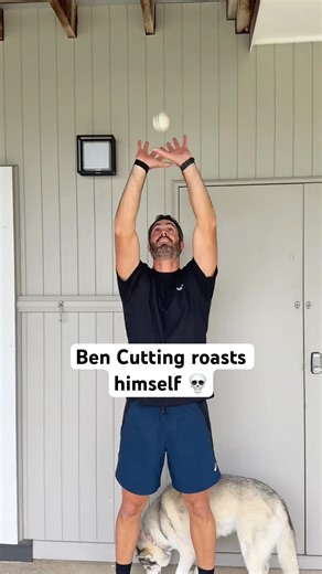 Ben Cutting Catching Tutorial 😅 #cricket