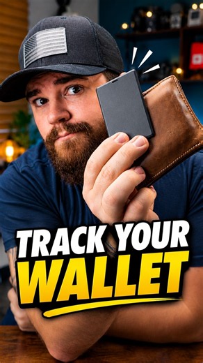 Stop Losing Your Wallet! This Tracker Card Works With Apple Find My 👀 #smartphone #shorts #tech