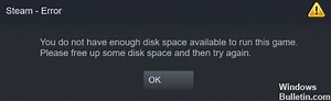 How to Repair Steam 'Not Enough Disk Space' Error on Windows 10 - Windows Bulletin