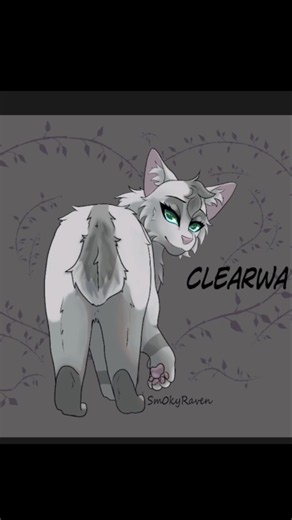 Line and Color My Oc with Me🤍#artistonyoutube #digitalart #originalcharacter #warriorcats #fypシ