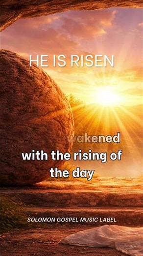 Easter Song | HE IS RISEN | Resurrection Day Gospel Song | Easter Worship Song | Jesus Is Alive