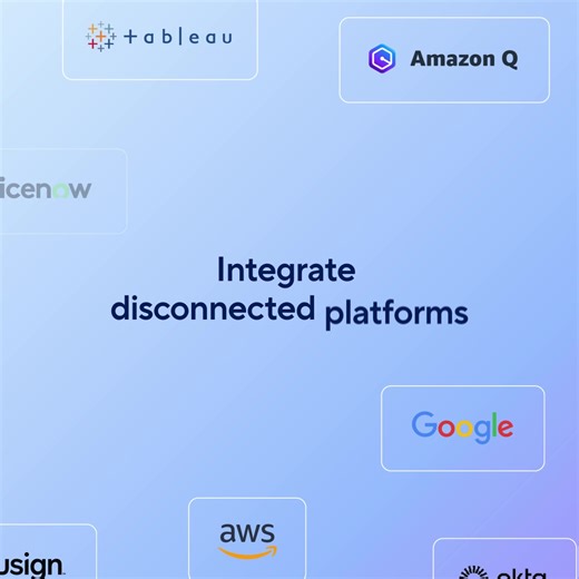 Break down IT data silos and integrate disconnected platforms with Smartsheet. | Smartsheet