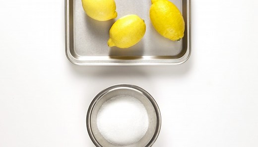 Citrons confits sucrés par Alain Ducasse