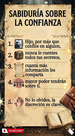 ​🤫 No Confíes del Todo | Secret Power Trick (Consejo Vital) 🤫