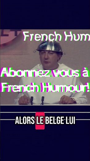 Une blague de Coluche avec un belge qui drague !