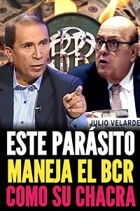 #ATENCION ASÍ VELARDE MANEJA EL BCR COMO SU CHACRA. Encima tiene un sueldo como ningún otro funcionario y nadie dice nada. El Dr. Ramón Ramírez Erazo lo enrostra y explica cómo realmente se maneja el BCR. #RAMONRAMIREZERAZO #MovimientoPoderCiudadano #MPC #BCR #JulioVelarde | Poder Ciudadano