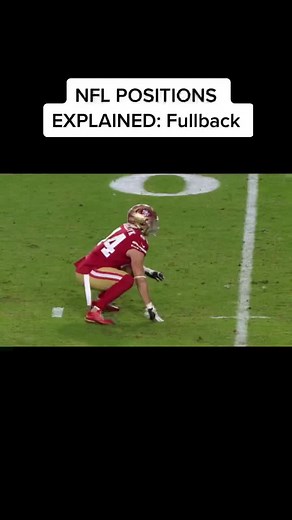 NFL POSITIONS EXPLAINED: Fullback @49ers @Las Vegas Raiders @NFL #nfl #nfluk #49ers #raiders