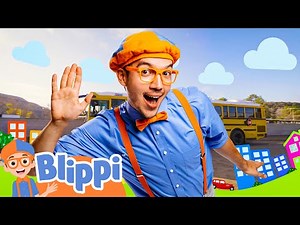 🚌WHEELS ON THE SCHOOL BUS | Blippi 🔍 | Kids Learning Videos! | Exploring and Learning
