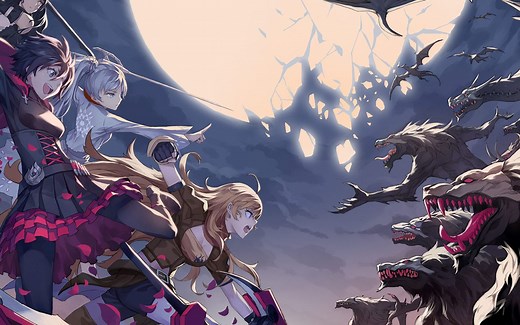 《RWBY》手游初版PV【一测】：当世界黑白颠倒，你是否会选择对抗到底?