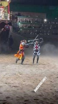 #medievaltimes in #anaheim is an absolute #kingarthur style #sword fest.