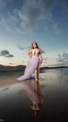 Sesión de Fotos de Quinceaños en la Playa