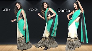 959K views · 4.3K reactions | FEAR NO MORE! Here's the secret to gracefully walk, run and dance in a SAREE. | Glamrs | Facebook