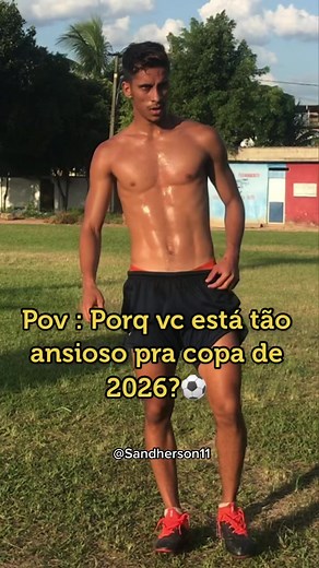 Eu creio que em 2026 estarei na copa , para dar orgulho ao meu país 🙏⚽️🟡🟢 #futebol #jogador #fy #motivation #motivacao