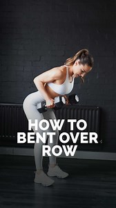 Krissy Cela on Instagram: "@toneandsculptapp trainer krissy here! I wanted to show you a very simple, easy to follow “how to bent over row” I hope you find this video helpful. All @toneandsculptapp workouts have video demos with descriptions so you can see and read how to perform the exercise you’ve been asked to do! Let me know if you’ve found this video helpful 👇"