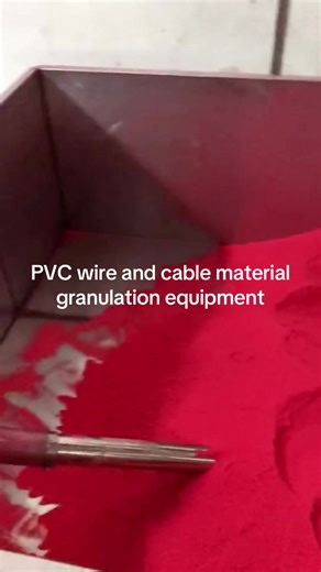 PVC wire and cable material granulation equipment, PVC plastic granulator, PVC granulator