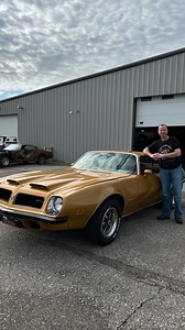 Andy stopped by to check out the progress on his 1974 Espirt! So far, we have replaced his interior, upgraded his suspension, replaced his exhaust, and worked on making sure his car drives like new! #firebird #formula #transam #black #bandit #special #edition #special_edition #american_muscle #smokeyandthebandit #burt_reynolds #american_classic #musclecars #pontiac_firebird_transam #barnfind #fbody #americanmuscle #transamofinstagram #transams_of_instagram #carsofinstagram #pontiaclife #pontiaco