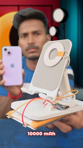 DIY 10000mAh Wireless Powerbank | How to Make 10000mAh Wireless Power Bank at Home #shorts #trending