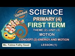 Science-Primary 4-First term/Unit 2-Concept 2-Lesson 1-kinetic - potential energy- roller coaster