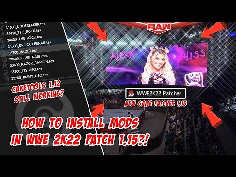 How to Install Mods in WWE 2K22 Patch 1.15 | Easy Installation in 5 Mins!