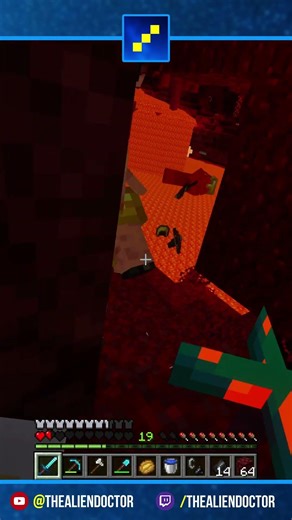 Maybe I should wear gold... 🐷 | #TrulyBedrock #TheAlienDoctor #Minecraft