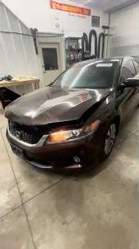 2014 Accord EX Coupe Brown! 2.4L CVT, 105K – RS Front Hit, Parts Gold 🔥🚗 Stk#26G074