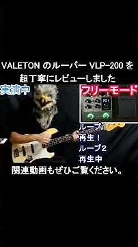 VLP-200 Free Mode Demo // VALETON looper // Free mode