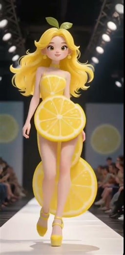 fruits ka ramp walk 😊💃💃😎