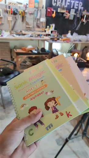 Magic notebooks for kids. These magic notebooks are really great for kids apart from disappearing ink the books its are very informative and interesting for kids to learn and enjoy at the same time. Every kid should have them and you can get them from their website Stardeals.online . . . . . #kids #learn #notebook #drawing #learning #kid #foryoupage | Crafter Bhaiya