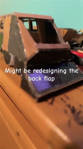 Redesigning back flap