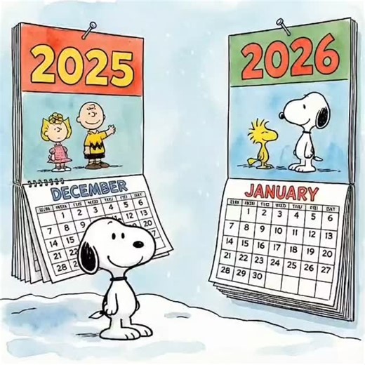 Snoopy, Woodstock e Team 💜 on Instagram: "Happy New Year!! ❤️🌟 snoopy #snoopywoodspeanutt #peanuts"