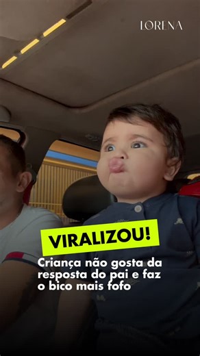LORENA MAGAZINE on Instagram: "VIRALIZOU: A personalidade não tem tamanho! 😂 Um vídeo encantador mostra uma criança pequena dando um verdadeiro show de expressão com um “bico nível hard” 😠🤣. A legenda “papai que lute” resume tudo! Com olhar sério e o bico impecável, ela conquistou a internet e arrancou gargalhadas. Teve até seguidor decretando: “esse é o bico mais lindo de todos” 😂❤. Prova de que a braveza também pode ser pura fofura! Créditos 🎥: @cristianyborba (ig) | @cristianyborba (fb) 