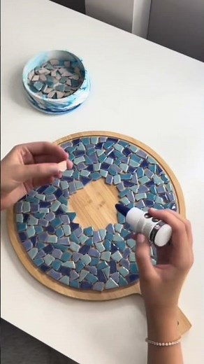 Little Creations Ronde Mozaïek Borrelplank DIY Pakket - iHobby