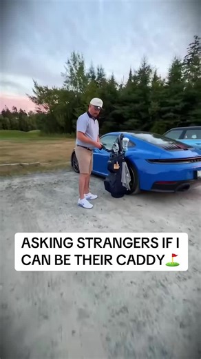 A two stroke penalty! 😳⛳️ • • #golf #challenge #caddy #boys #sports • • @Dormie Workshop @PGATOUR @Porsche @Red Rooster Golf @tangentgolf