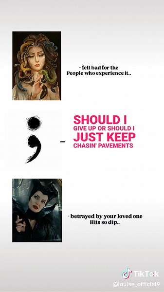 Understanding the Semicolon and Medusa Symbolism