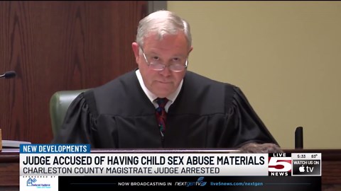 Charleston Co. magistrate judge charged with possessing child sex abuse material