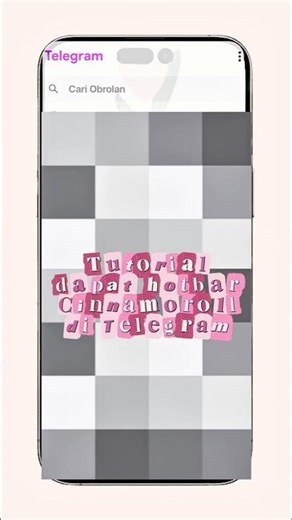 TUTORIAL CARA CINNAMOROLL HOTBAR DI MINECRAFT ⁉ #fypシ #masukberandayoutube #minecraft