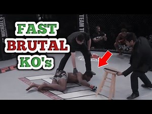 Fastest Brutal Knockouts Compilation | MMA