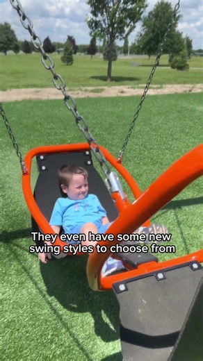 New Playground at Duke Park in Troy, Ohio