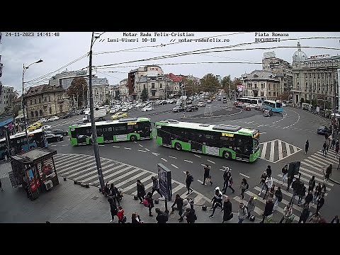 Piața Romană București Webcam Live HD