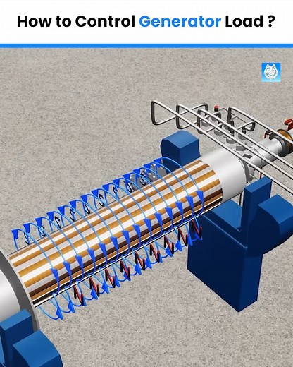 2.1M views · 18K reactions | How to Control Generator Load . . #viralfbreels #LifeADA #science #electricity #mustmatch #3danimation | LifeAda | Facebook
