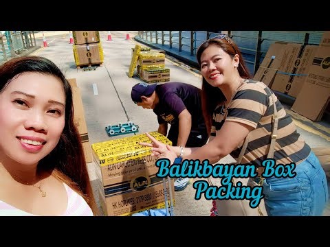 Balikbayan Box Packing from Hong Kong to Philippines