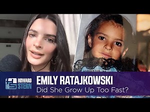 Emily Ratajkowski on Having to Grow Up Fast