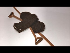 How to make a saddle for your model horse