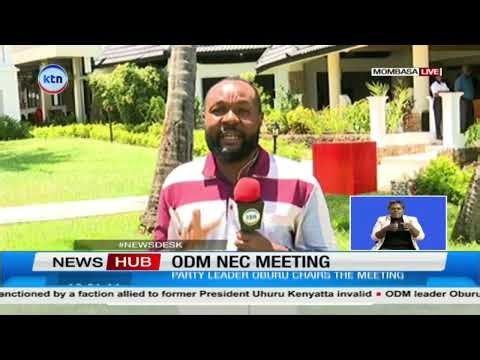 Oburu Oginga chairs crucial ODM NEC meeting in Mombasa