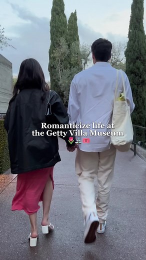 Life is always more romantic at the Getty Villa Museum