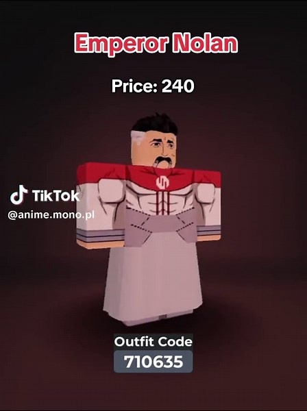 Emperor Nolan Outfit #fyp #omniman #invincible #roblox