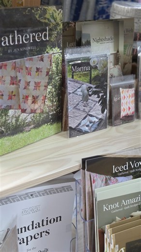 Out of Hand Quilting & Fabrics | She’s arrived! 🎉 Jen Kingwell’s Gathered is finally in the shop and we’re still every bit as obsessed as we were the first time we saw it!... | Instagram