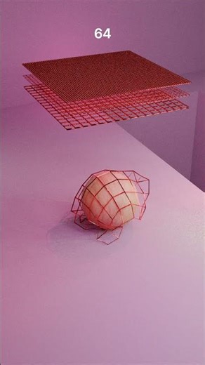 1,000,000 Cloth Simulation | Red Metallic